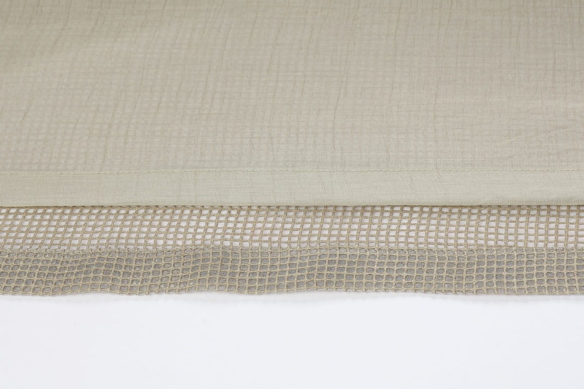 Waffle-Weave Duster Abaya Light Mocha - image 8