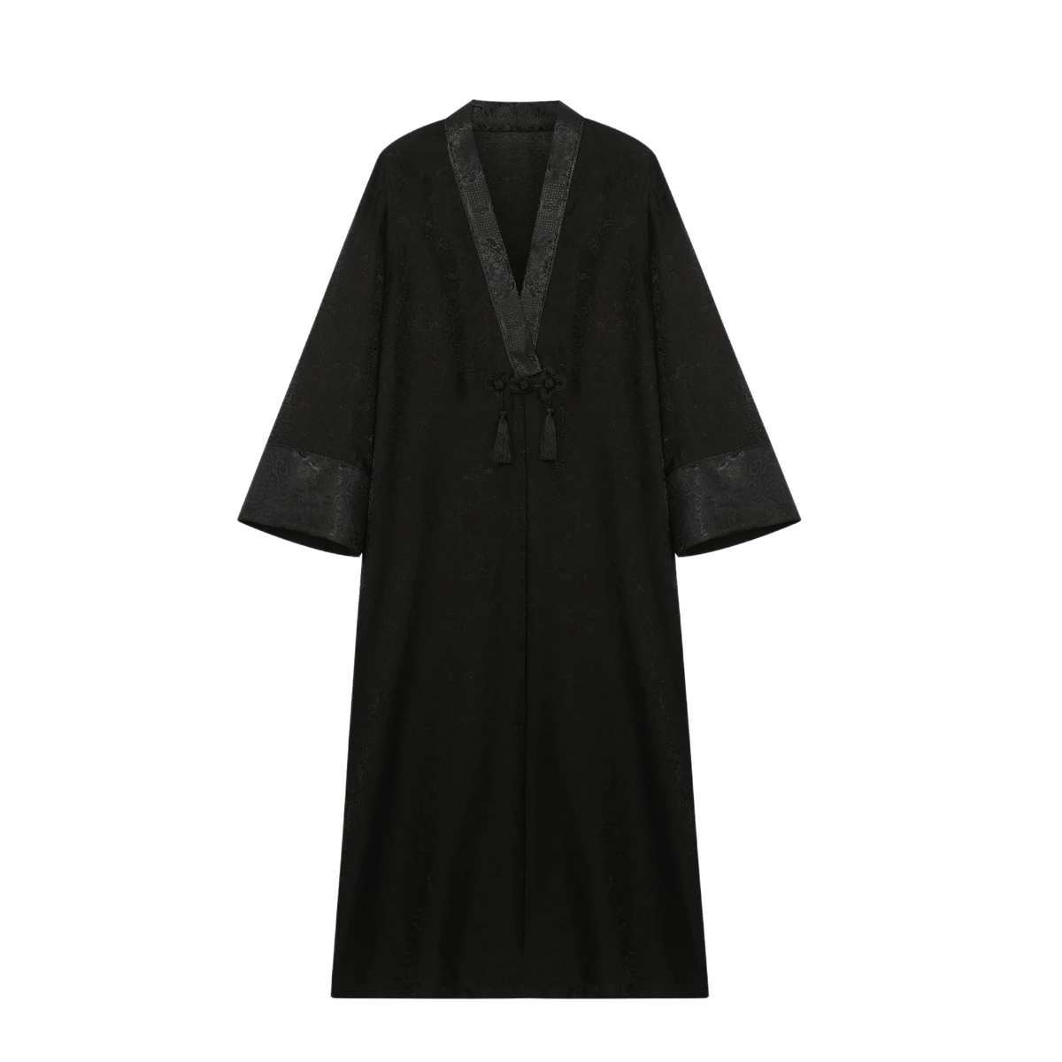Magnolia Organza Abaya Coat - image 1